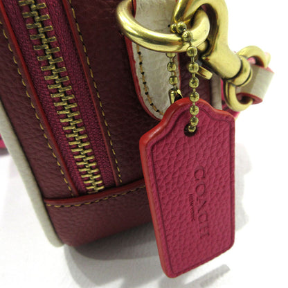 COACH | コーチ キアカメラバッグ・カラーブロック ショルダーバッグ CE735 レッド【三重本店】