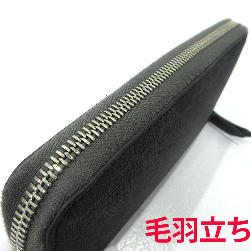 GUCCI | グッチ ジップアラウンドウォレット 長財布 822051 グレー【三重本店】