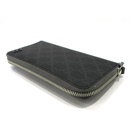 GUCCI | グッチ ジップアラウンドウォレット 長財布 822051 グレー【三重本店】