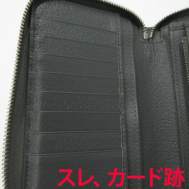 GUCCI | グッチ ジップアラウンドウォレット 長財布 822051 グレー【三重本店】