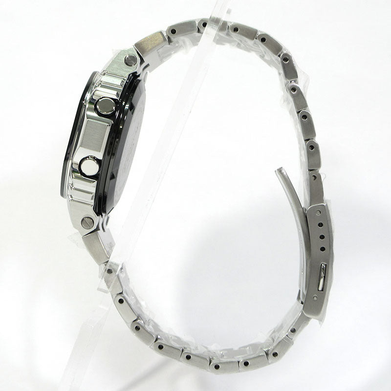CASIO | カシオ G-SHOCK FULL METAL フルメタル 5000 SERIES 腕時計 GMW-B5000BT-1JF デジタル表示 タフソーラー電波時計 シルバー×ブラック【三重本店】