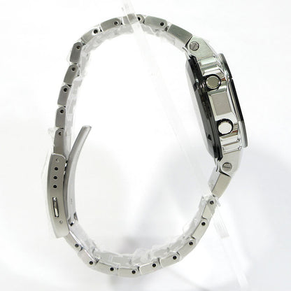 CASIO | カシオ G-SHOCK FULL METAL フルメタル 5000 SERIES 腕時計 GMW-B5000BT-1JF デジタル表示 タフソーラー電波時計 シルバー×ブラック【三重本店】