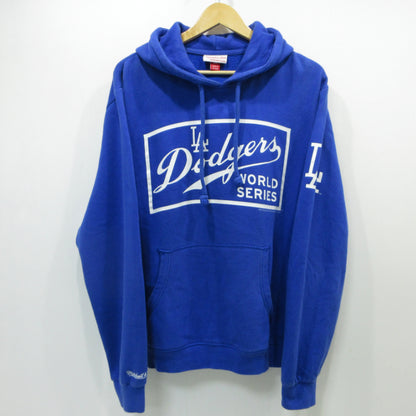 MITCHELL&NESS | ミッシェルアンドネスミッチェルアンドネス DODGERS パーカー ブルー サイズ：M【三重本店】