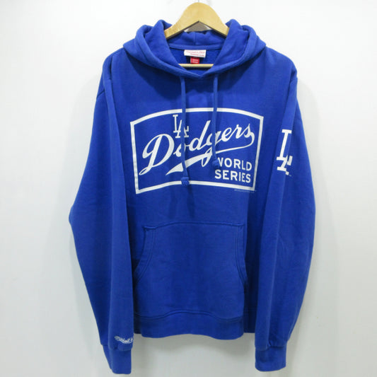 MITCHELL&NESS | ミッシェルアンドネスミッチェルアンドネス DODGERS パーカー ブルー サイズ：M【三重本店】