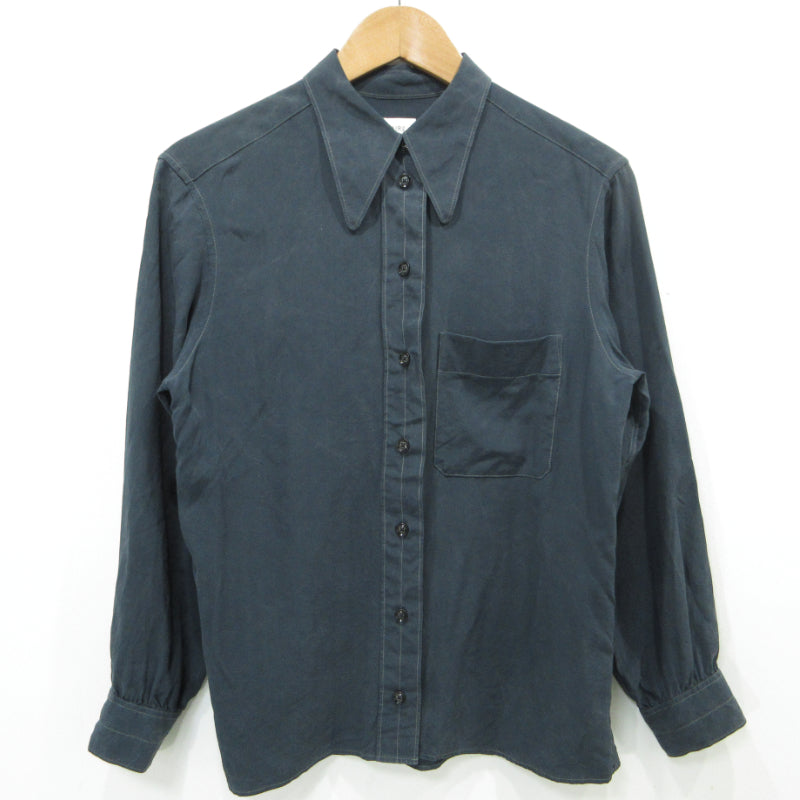 LEMAIRE | ルメール 長袖シャツ 1577-343-5454 ネイビー サイズ：34【三重本店】