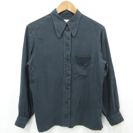 LEMAIRE | ルメール 長袖シャツ 1577-343-5454 ネイビー サイズ：34【三重本店】