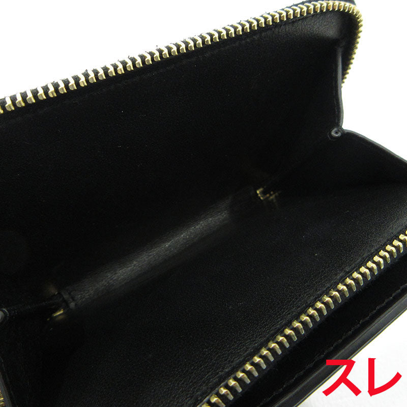 SAINT LAURENT | サンローラン スター コンパクトジップウォレット 二つ折り財布 GUE562796・1118 ブラック【三重本店】