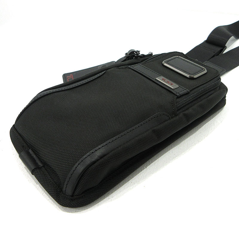 TUMI | トゥミ Alpha3 コンパクトスリング ボディバッグ 02603585 ブラック【三重本店】