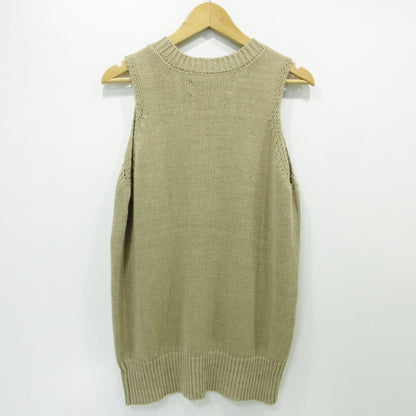 TODAYFUL | トゥデイフル Sleeveless Cottinlinen Knit スリーブレスコットンリネンニット ベスト NO.12210521 ベージュ【三重本店】