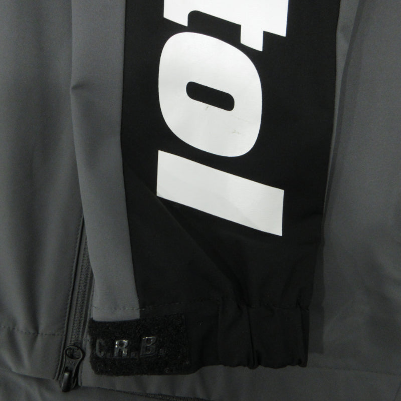 FCRB | エフシーアールビー WARM UP JACKET ウォームアップジャケット ナイロンジャケット FCRB-190006 グレー サイズ：XL【三重本店】