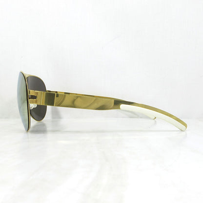 MYKITA & Bernhard Willhelm | マイキータ & ベルンハルトウィルヘルム FRANZ アビエーター サングラス ミラーレンズ コラボモデル サイズ：64□10-140 サングラス ゴールド【三重本店】