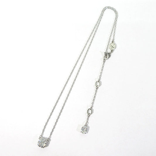 SWAROVSKI | スワロフスキー Stilla スティラ ペンダント ラウンドカット ネックレス シルバー×ホワイト【三重本店】