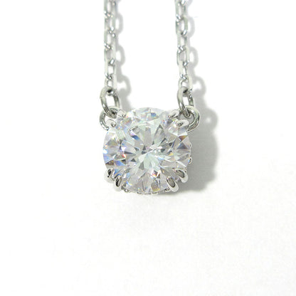 SWAROVSKI | スワロフスキー Stilla スティラ ペンダント ラウンドカット ネックレス シルバー×ホワイト【三重本店】