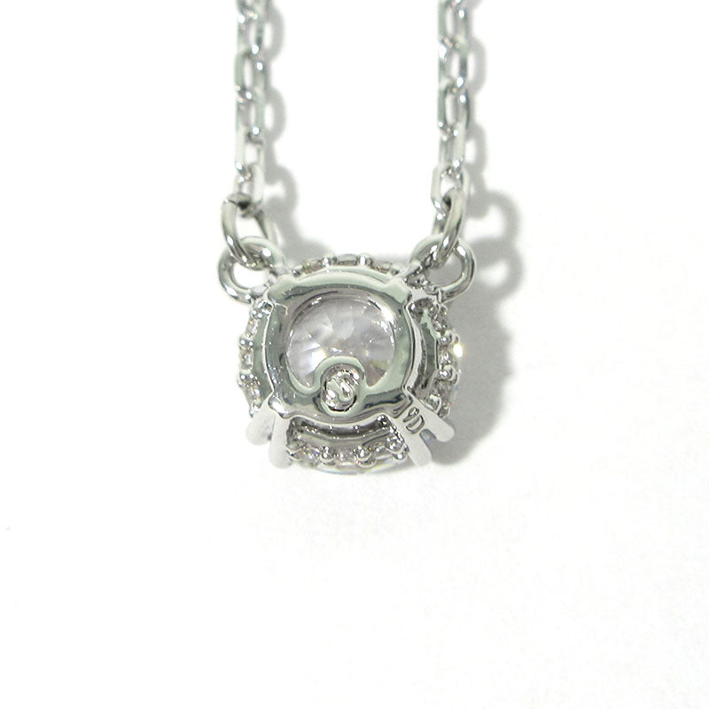 SWAROVSKI | スワロフスキー Stilla スティラ ペンダント ラウンドカット ネックレス シルバー×ホワイト【三重本店】