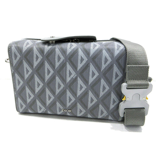 Christian Dior | クリスチャンディオール ランゴ22 CDダイヤモンド ショルダーバッグ 1ADPO249CDP グレー【三重本店】