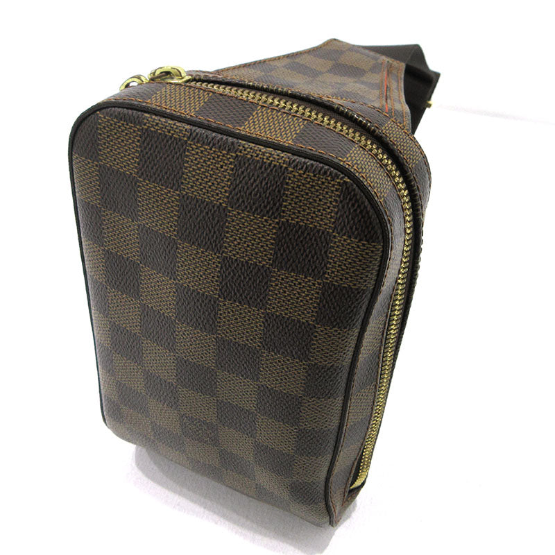 LOUIS VUITTON | ルイ・ヴィトン ジェロニモス(旧型) ウエストポーチ ボディバッグ N51194 ブラウン【三重本店】