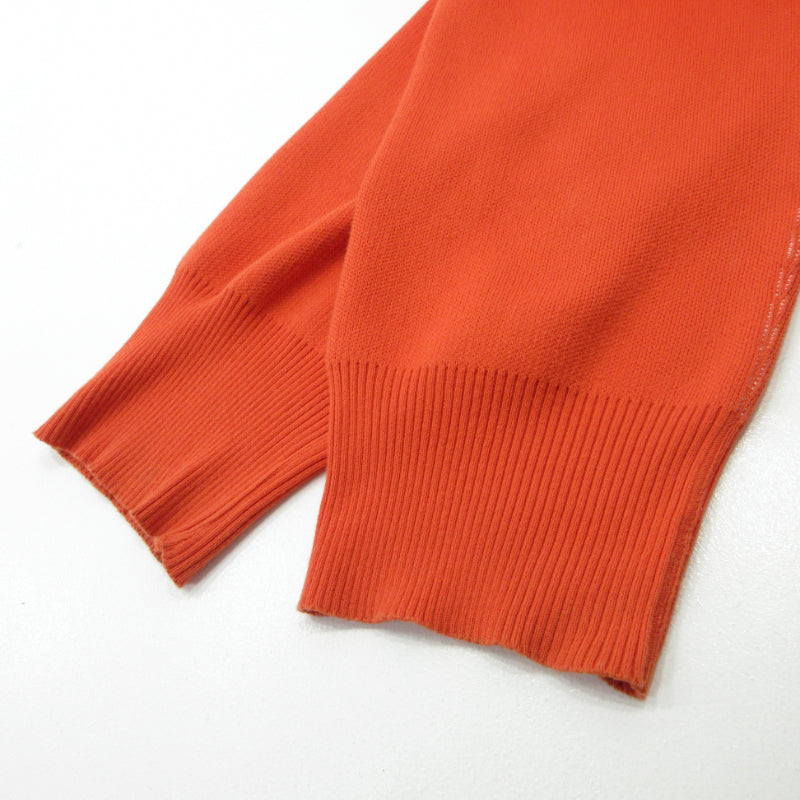 ALMOSTBLACK | オールモストブラック SWITCHING BIG KNIT ニット 19SS-KT01 オレンジ サイズ：FreeSize【三重本店】