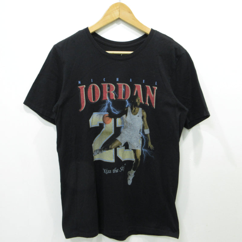 MICHAEL JORDAN KISS THE SKY 半袖Ｔシャツ ブラック サイズ：S【三重本店】