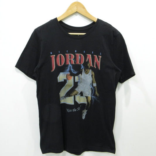 MICHAEL JORDAN KISS THE SKY 半袖Ｔシャツ ブラック サイズ：S【三重本店】