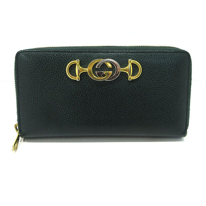 GUCCI | グッチ ズゥミ ラウンドファスナー 長財布 570661 グリーン【三重本店】