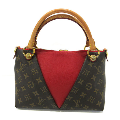 LOUIS VUITTON | ルイ・ヴィトン VトートBB 2way ショルダーバッグ トートバッグ M43966 ブラウン×レッド【三重本店】