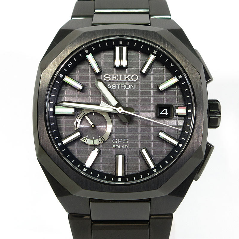 SEIKO | セイコー ASTRON NEXTER アストロン ネクスター ソーラーGPS衛星電波修正 腕時計 SBXD015 アナログ表示 ソーラー電波時計 グレー系×ブラック【三重本店】