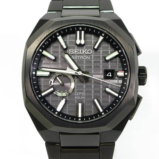 SEIKO | セイコー ASTRON NEXTER アストロン ネクスター ソーラーGPS衛星電波修正 腕時計 SBXD015 アナログ表示 ソーラー電波時計 グレー系×ブラック【三重本店】