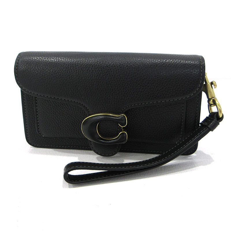 COACH | コーチ タビー リストレット クラッチバッグ ショルダーバッグ CJ925 ブラック【三重本店】