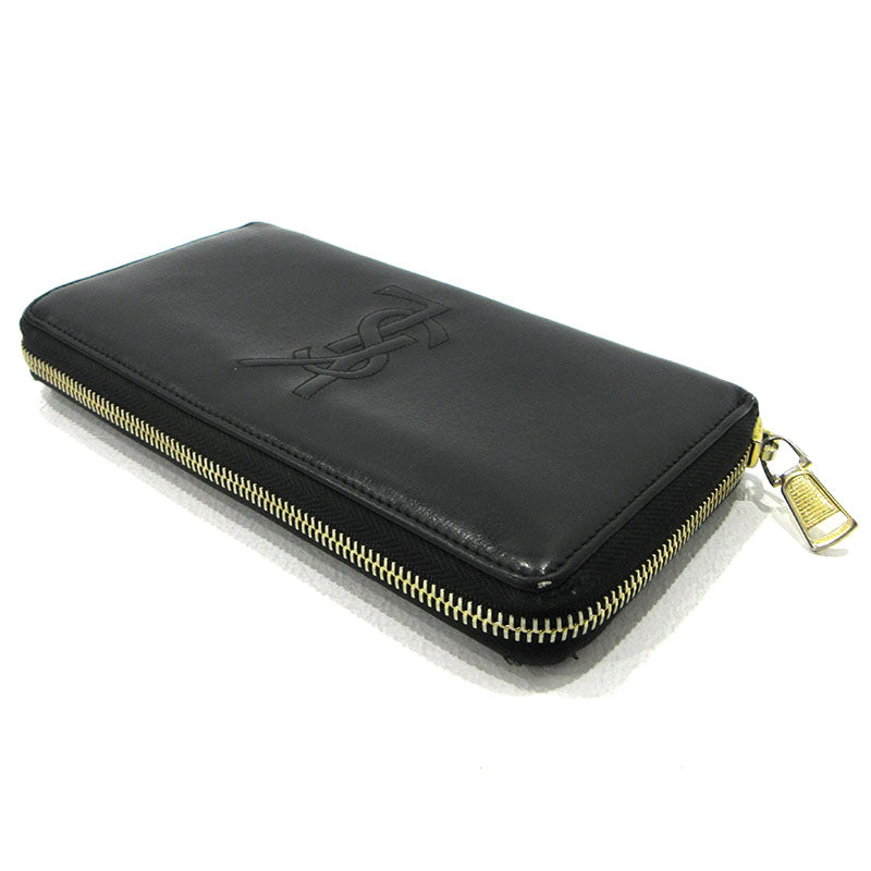 SAINT LAURENT | サンローラン ラウンドファスナー 長財布 35290 ブラック【三重本店】