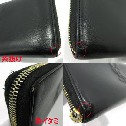 SAINT LAURENT | サンローラン ラウンドファスナー 長財布 35290 ブラック【三重本店】