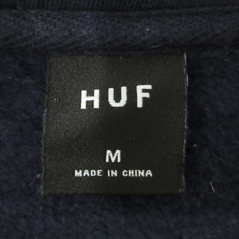 HUF | ハフ ハーフジップ スウェット ネイビー サイズ：M【三重本店】