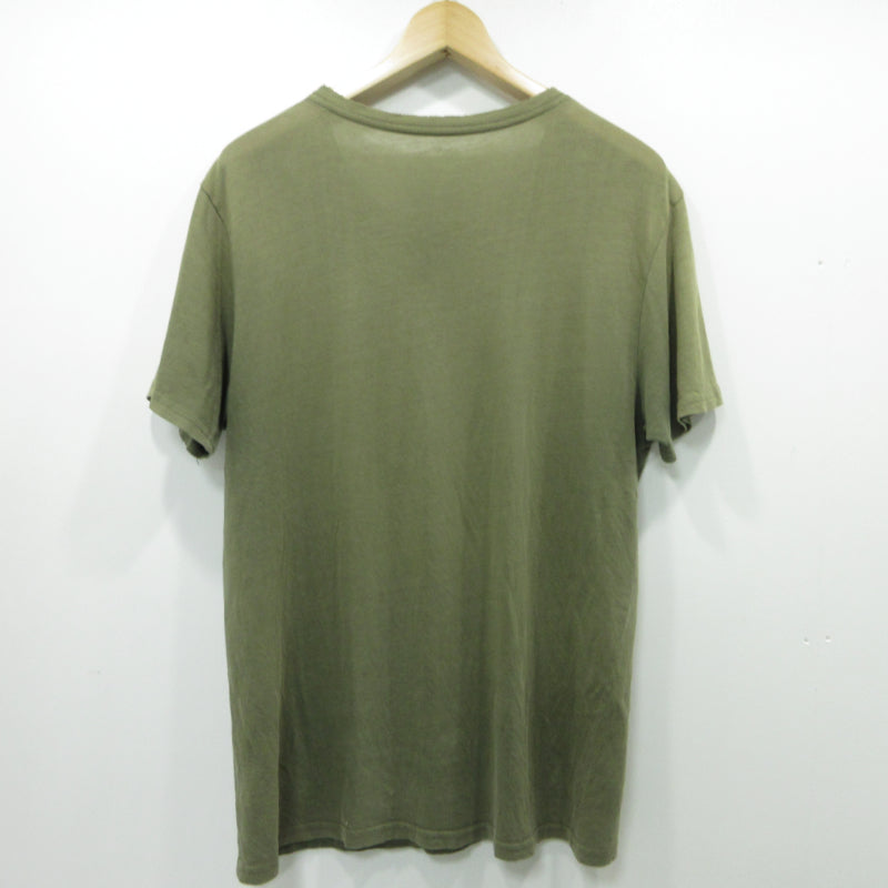 STUSSY | ステューシー beastie boys NYクルーネック 半袖Ｔシャツ カーキグリーン サイズ：L【三重本店】