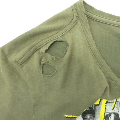 STUSSY | ステューシー beastie boys NYクルーネック 半袖Ｔシャツ カーキグリーン サイズ：L【三重本店】