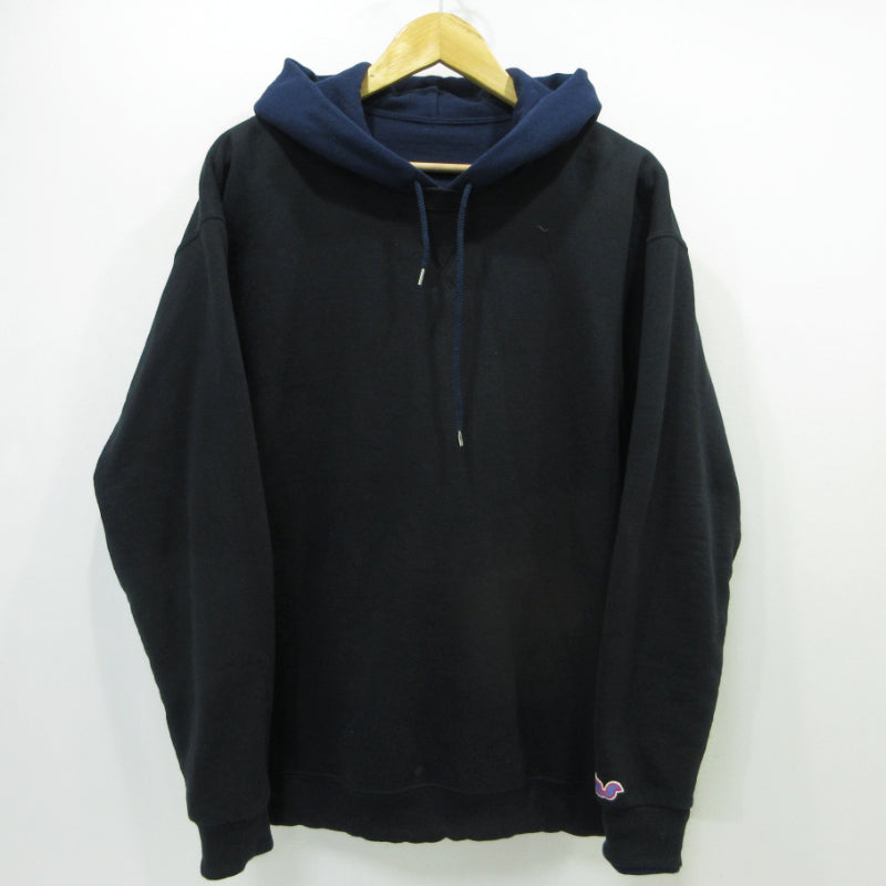 7×7 | セブンバイセブン SBS emblem リバーシブルフーディ パーカー 800-2266201 ブラック サイズ：L【三重本店】