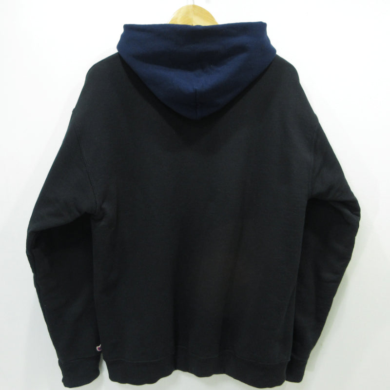 7×7 | セブンバイセブン SBS emblem リバーシブルフーディ パーカー 800-2266201 ブラック サイズ：L【三重本店】