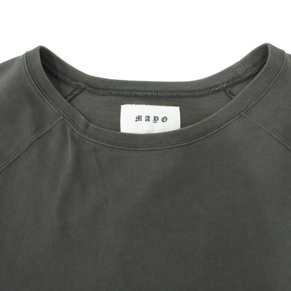 CROSS Embroidery ラグランロングスリーブ 長袖Ｔシャツ 23MYF-LT11 グレー サイズ：L【三重本店】