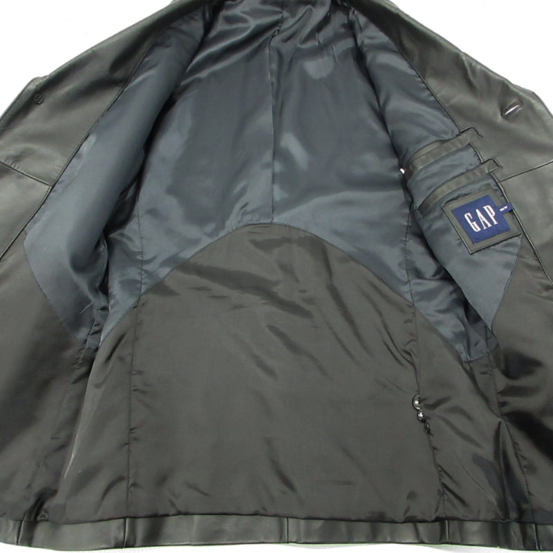 GAP | ギャップ OLD GAP レザーカーコート レザー ブラック サイズ：XS【三重本店】