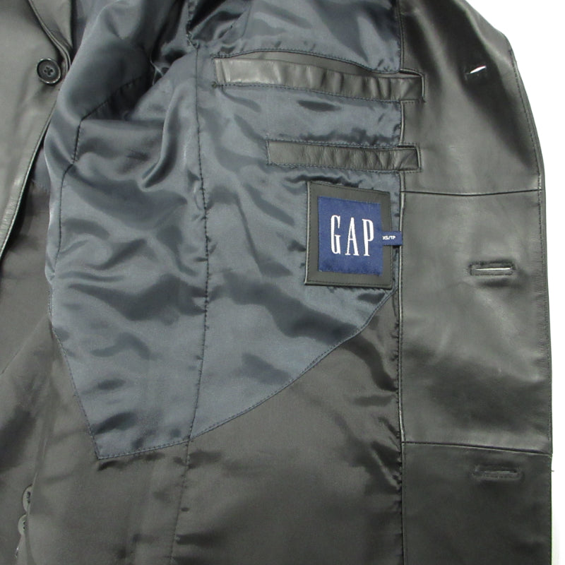 GAP | ギャップ OLD GAP レザーカーコート レザー ブラック サイズ：XS【三重本店】