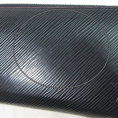 LOUIS VUITTON | ルイ・ヴィトン エピ ジッピーウォレット / ラウンドファスナー 長財布 M64838 ブラック×ピンク系【三重本店】