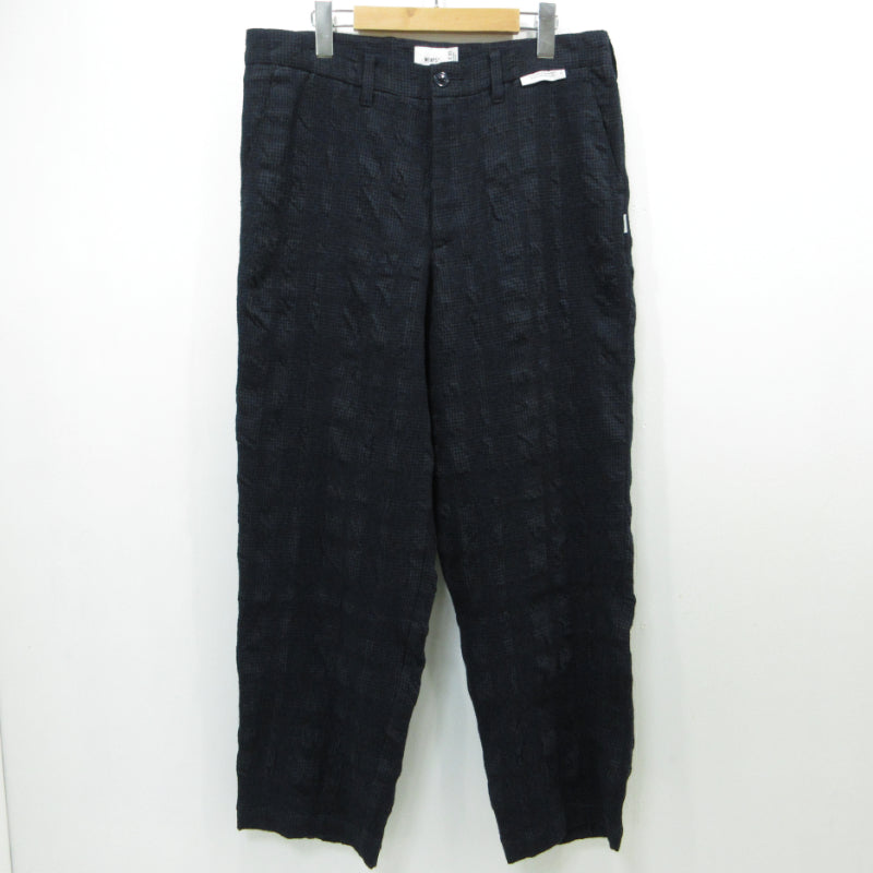 W)TAPS | ダブルタップス WRKT2002 / TROUSERS パンツ 242TQDT-PTM06 ネイビー サイズ：3【三重本店】