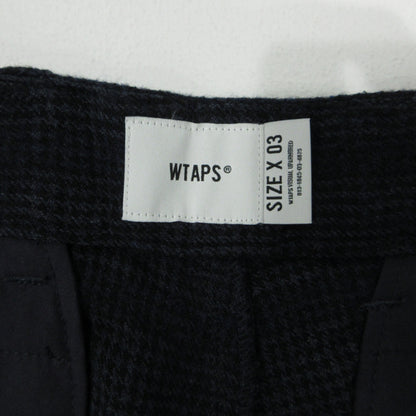 W)TAPS | ダブルタップス WRKT2002 / TROUSERS パンツ 242TQDT-PTM06 ネイビー サイズ：3【三重本店】