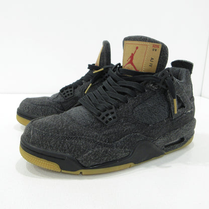 NIKE | ナイキ AIR JORDAN 4 RETRO LEVIS NRG LEVIS エアジョーダン4 レトロ リーバイス スニーカー AO2571-001 ブラック 26.5cm【三重本店】