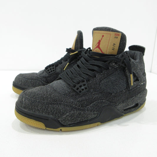 NIKE | ナイキ AIR JORDAN 4 RETRO LEVIS NRG LEVIS エアジョーダン4 レトロ リーバイス スニーカー AO2571-001 ブラック 26.5cm【三重本店】