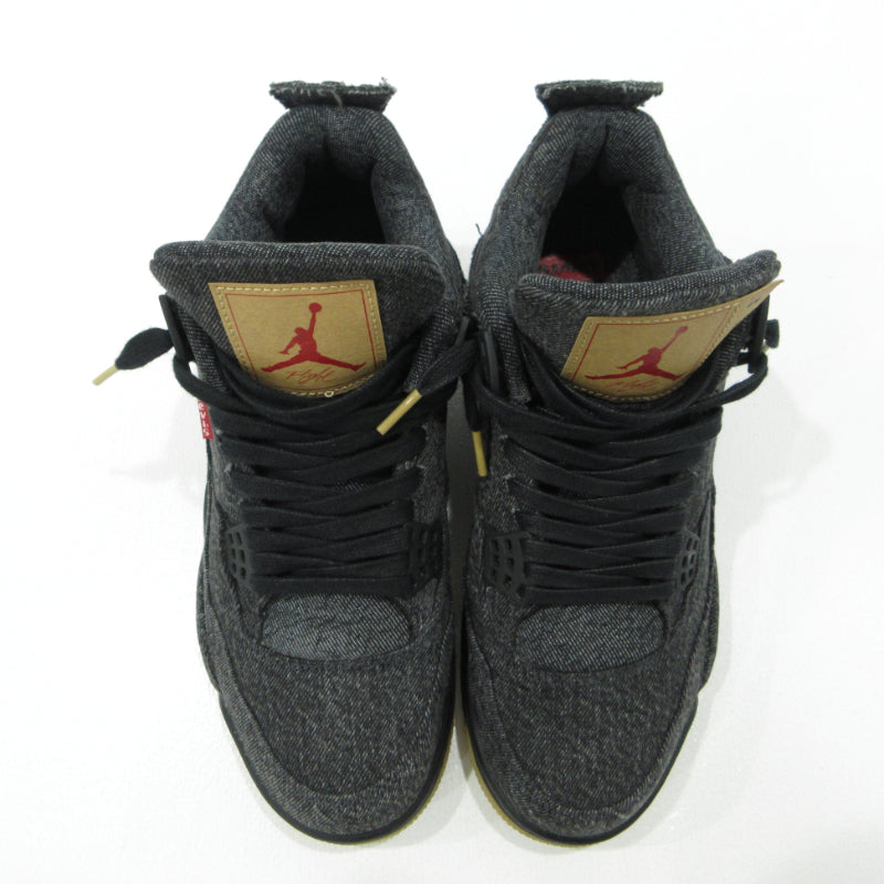 NIKE | ナイキ AIR JORDAN 4 RETRO LEVIS NRG LEVIS エアジョーダン4 レトロ リーバイス スニーカー AO2571-001 ブラック 26.5cm【三重本店】