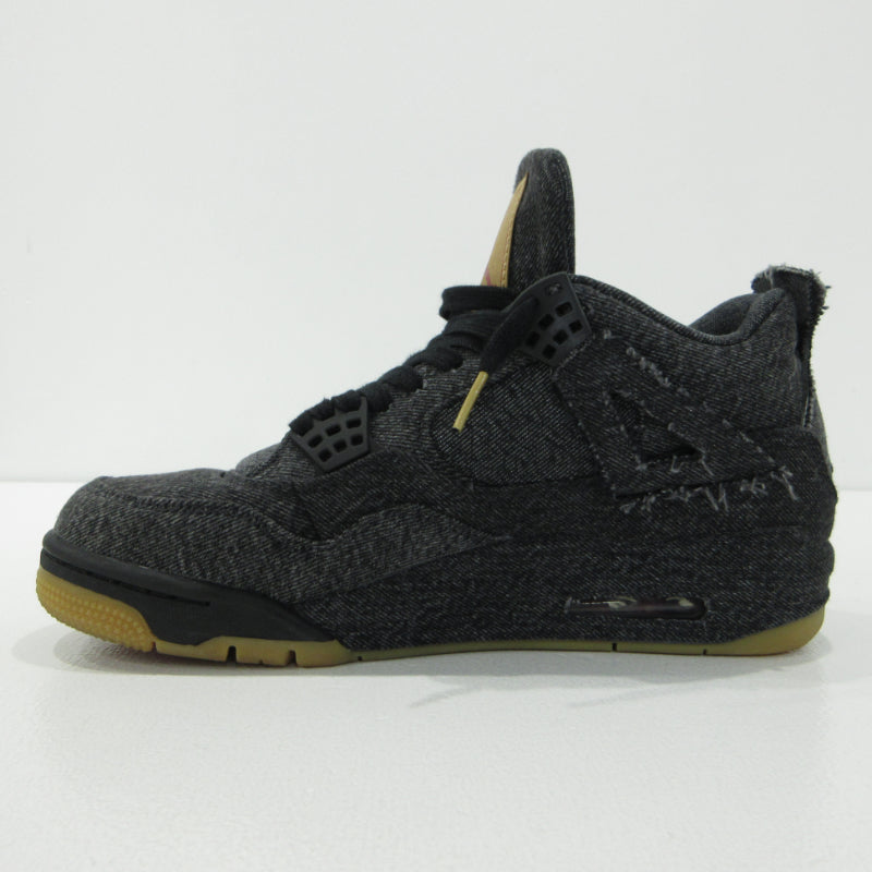 NIKE | ナイキ AIR JORDAN 4 RETRO LEVIS NRG LEVIS エアジョーダン4 レトロ リーバイス スニーカー AO2571-001 ブラック 26.5cm【三重本店】