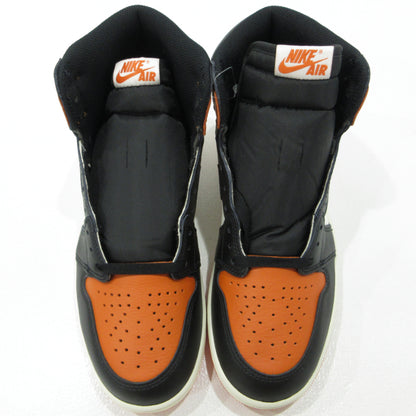 NIKE | ナイキ AIR JORDAN 1 RETRO HIGH OG SHATTERED BACKBOARD 2025 エアジョーダン 1 レトロ ハイ オリジナル シャッタード バックボード 2025 スニーカー DZ5485-008 オレンジ 27.5cm【三重本店】