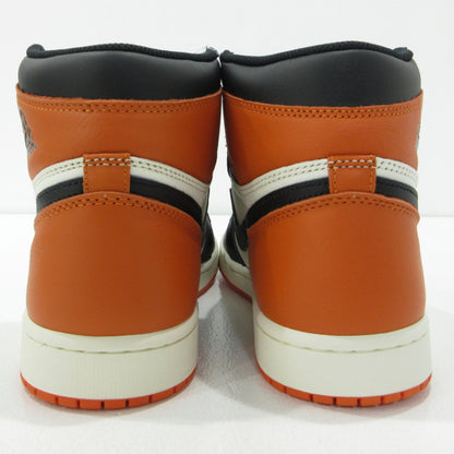 NIKE | ナイキ AIR JORDAN 1 RETRO HIGH OG SHATTERED BACKBOARD 2025 エアジョーダン 1 レトロ ハイ オリジナル シャッタード バックボード 2025 スニーカー DZ5485-008 オレンジ 27.5cm【三重本店】