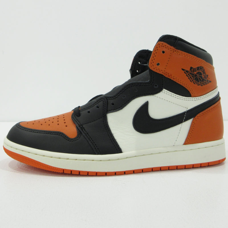 NIKE | ナイキ AIR JORDAN 1 RETRO HIGH OG SHATTERED BACKBOARD 2025 エアジョーダン 1 レトロ ハイ オリジナル シャッタード バックボード 2025 スニーカー DZ5485-008 オレンジ 27.5cm【三重本店】