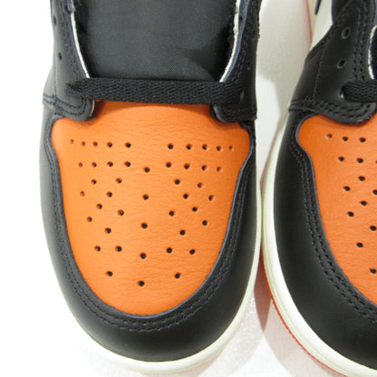 NIKE | ナイキ AIR JORDAN 1 RETRO HIGH OG SHATTERED BACKBOARD 2025 エアジョーダン 1 レトロ ハイ オリジナル シャッタード バックボード 2025 スニーカー DZ5485-008 オレンジ 27.5cm【三重本店】