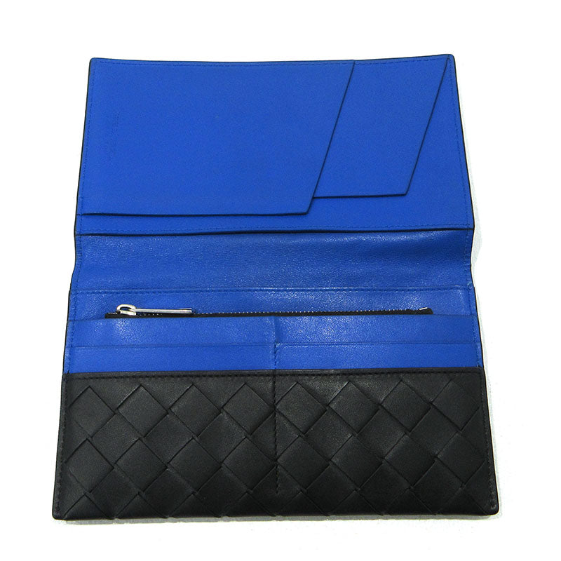 BOTTEGA VENETA | ボッテガヴェネタ 二つ折り 長財布 ブラック【三重本店】